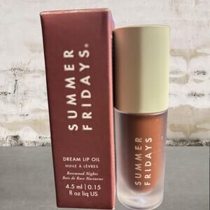 Summer Fridays Dream Lip Oil Rosewood Nights NIB